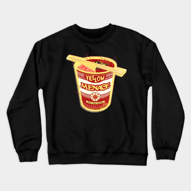 YM Cup Noodles: Campbells Crewneck Sweatshirt by Yellowmenace